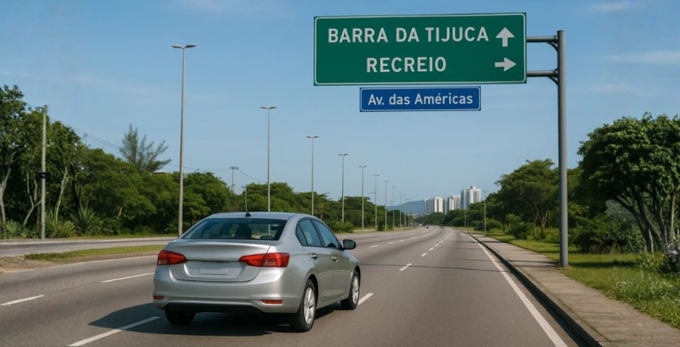 COMBO: Transfer IN OUT Aeroporto Santos Dumont (SDU) para Barra da Tijuca ou Recreio