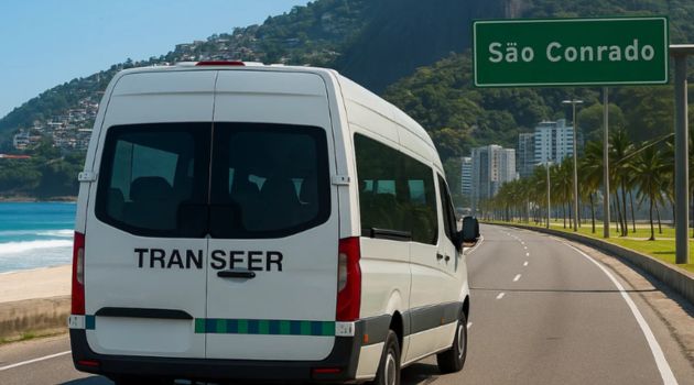 COMBO: Transfer Regular IN OUT Aeroporto Galeão (GIG) ou Santos Dumont (SDU) para São Conrado